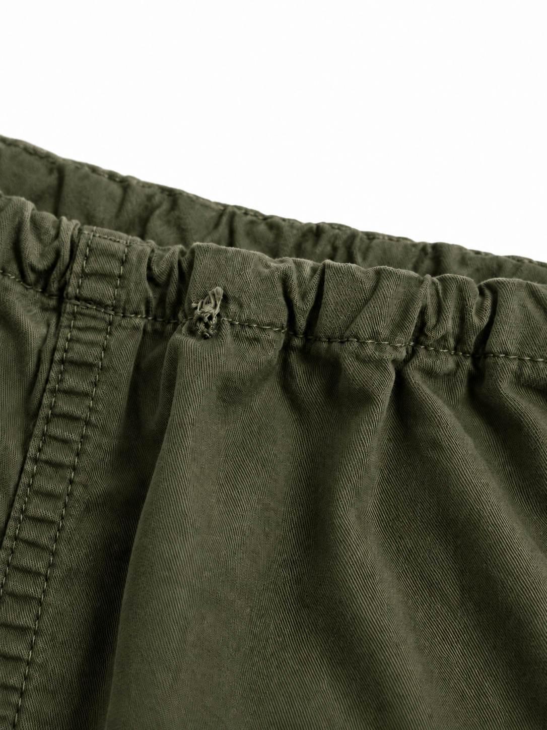 Jupe cargo longue kaki ajustable
